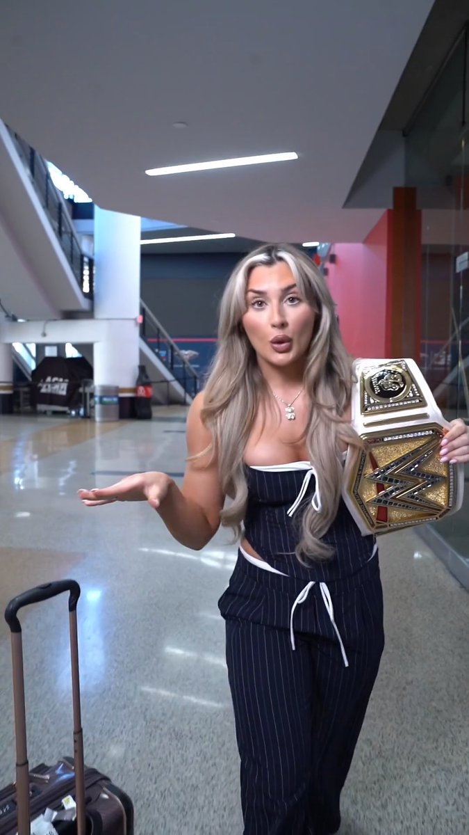 "Stay out of my business, and leave me alone." Tiffany Stratton has some choice words for Candice LeRae as we continue on the road to #WrestleMania... 😬