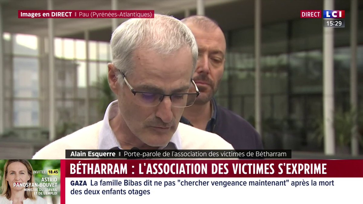 🚨ALERTE INFO "Le chiffre de 140 plaintes est déjà dépassé, dont près de 70 pour des faits de nature sexuelle. Le nombre d’agresseurs identifiés progresse..”, annonce Alain Esquerre, président de l’association des victimes dans l’affaire Betharram.