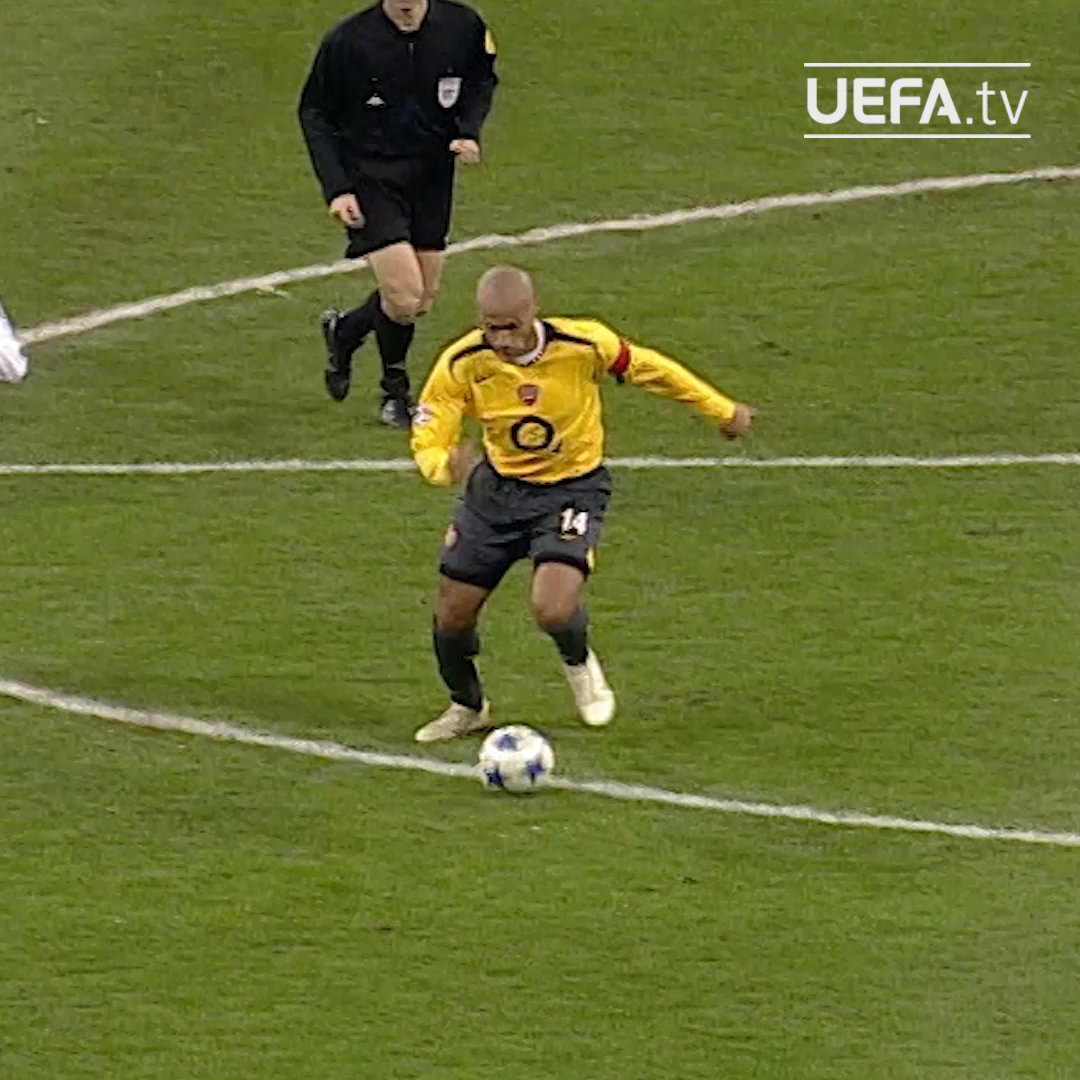 Serรก que Arsenal e Real Madrid vรฃo se encontrar novamente? Hoje completa 19 anos esse recital de Thierry Henry no Bernabรฉu.