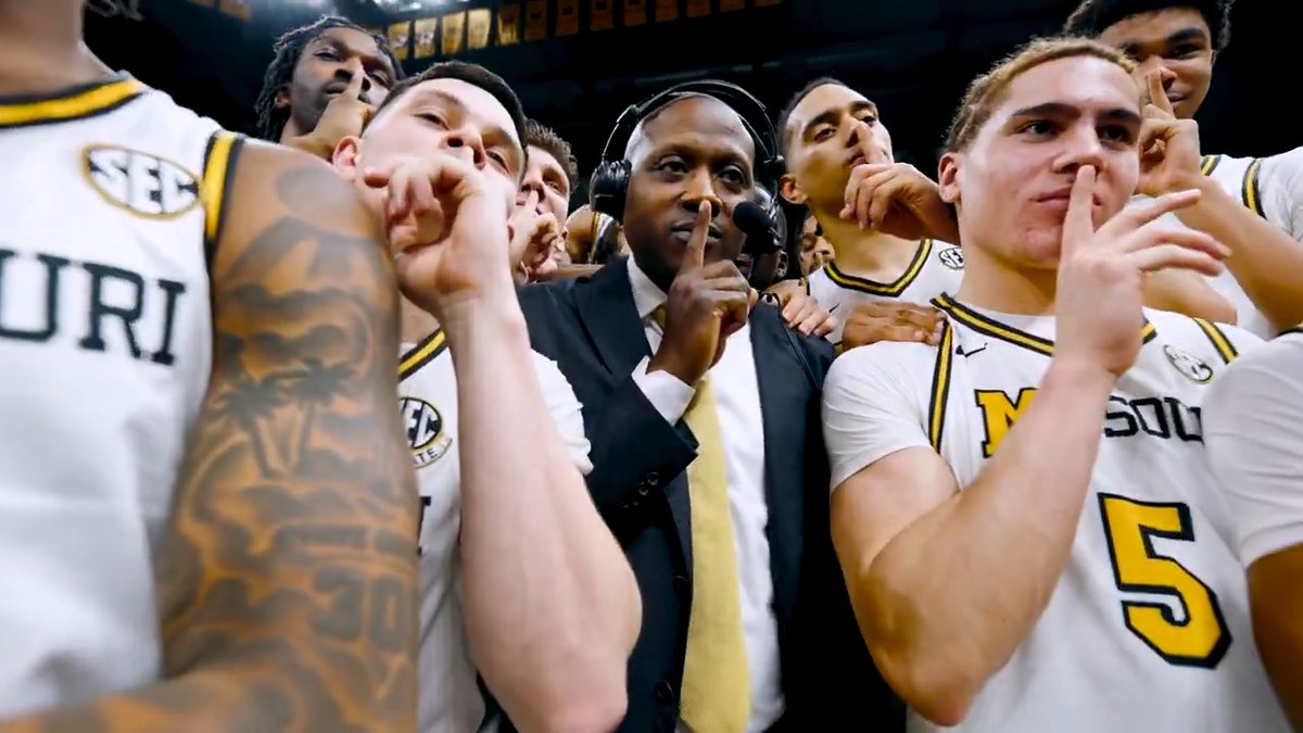 The proof that we're among the nation's elite 🤫 #MIZ 🐯