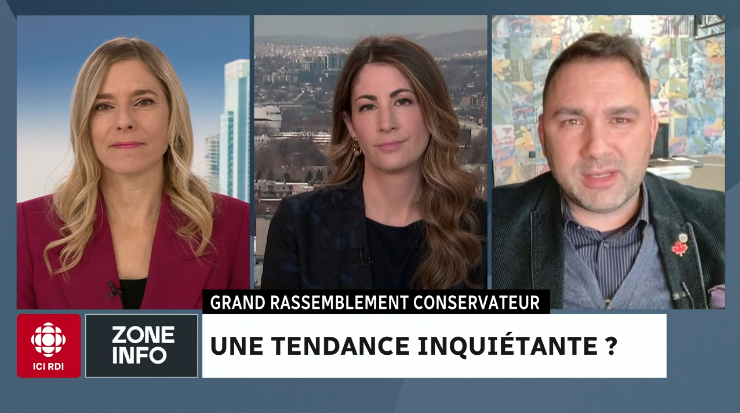 L’ancien conseiller du président Donald Trump, Steve Bannon, est accusé d'avoir effectué un salut nazi à la fin de la première journée de la Conservative Political Action Conference. Comment interpréter le geste? Antonine Yaccarini et Dimitris Soudas 🇨🇦⚜️🇬🇷☦️ 13.12.1943 en débattent à #ZoneInfo #ZIGF