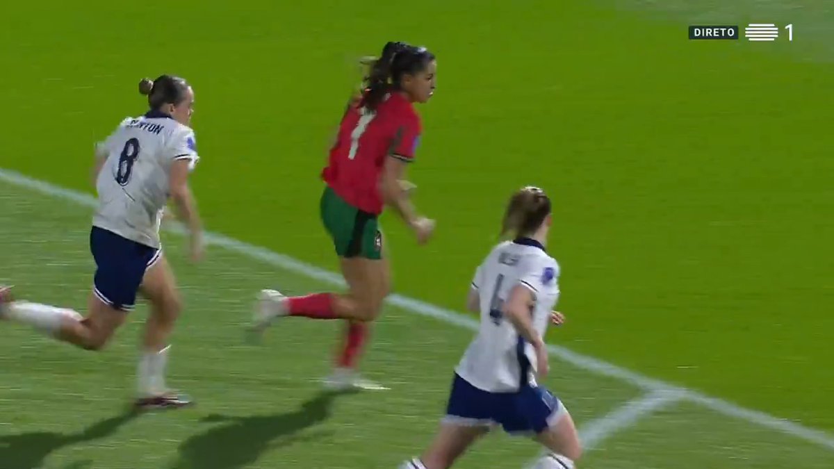 Portugal começou a Nations League com um louvável empate contra Inglaterra com um golaço de Kika 💫 🎥: RTP