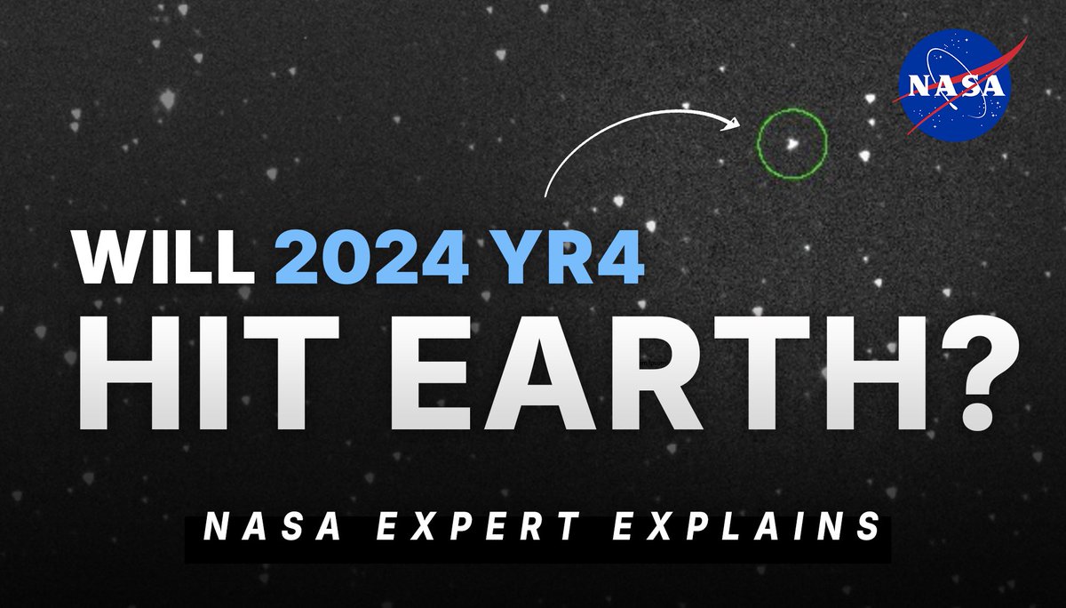 You’ve heard about asteroid 2024 YR4, so let’s talk about it. What are the chances it’ll hit Earth? Why do those odds keep changing? Should you be worried? (Spoiler alert: No). Get the facts from a NASA expert and find the latest info on this asteroid at: