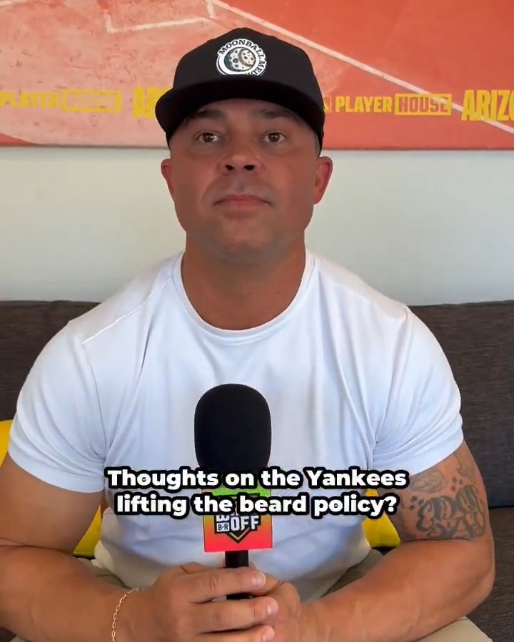 Nick Swisher shares his thoughts on the new Yankees beard policy 💈🎤