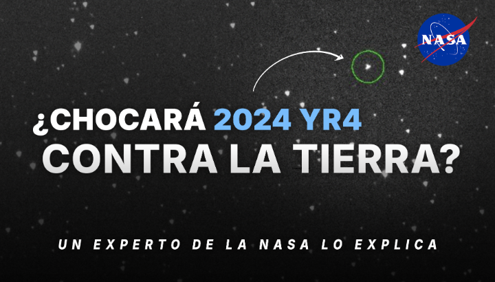 Has oído hablar del asteroide 2024 YR4 y nosotros hemos escuchado tus preguntas ¿Cuáles son las probabilidades de que impacte la Tierra? ¿Por qué estas cambian? ¿Deberías preocuparte? (Spoiler: No) Conoce más de la mano de un experto de NASA JPL. + info: