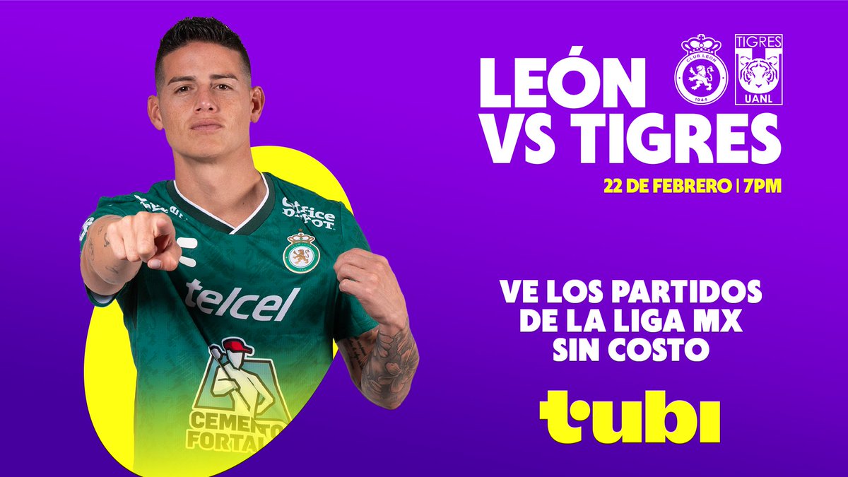 ¡Nada detiene a La Fiera! Club León quiere rugir en casa y mantenerse en la cima este sábado a las 7PM, pero Tigres llega con garras afiladas. Descarga la app de Tubi y ve los partidos de la Liga MX SIN COSTO.