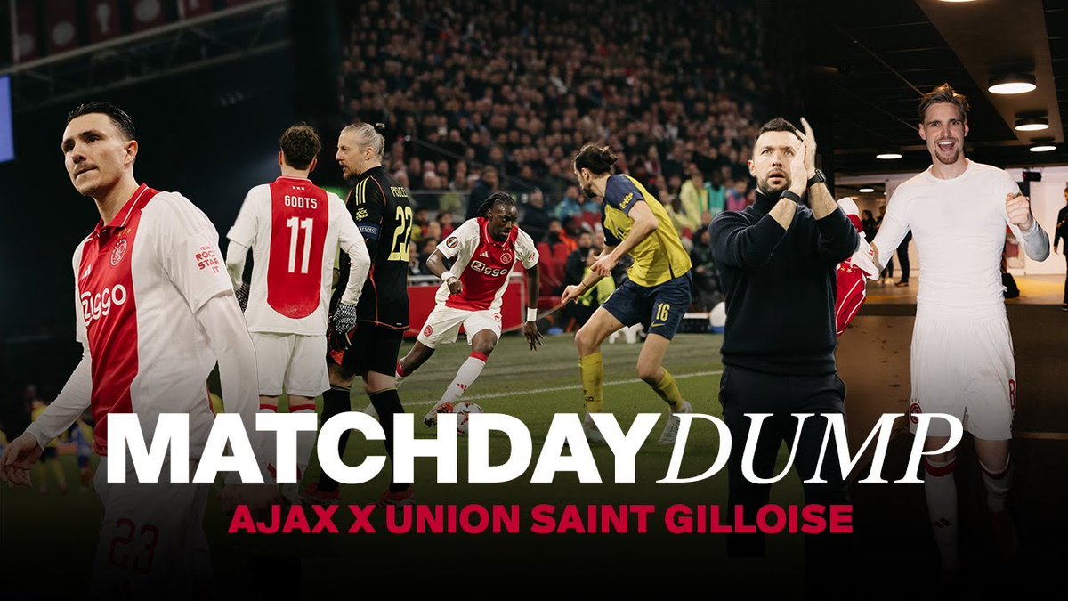 Everything from Ajax - Union Saint-Gilloise in 8 minutes & 42 seconds! 🎬 #UEL #ajausg