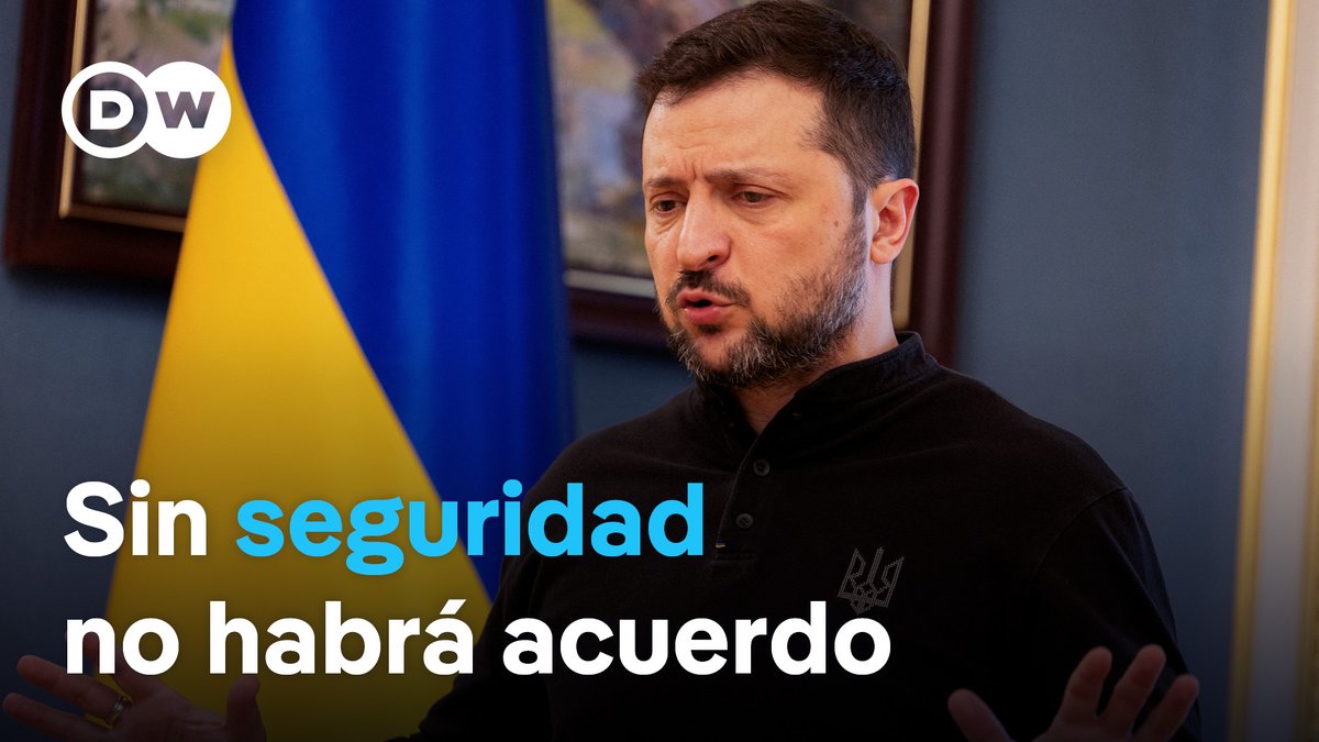 Sesión de minerales y tierras raras depende de una garantía de EE. UU. Hasta que no haya una garantía de #seguridad frente a nuevas agresiones rusas, el presidente ucraniano, Volodímir #Zelenski, se niega a ceder los #minerales y tierras raras a EE. UU. /cmw
