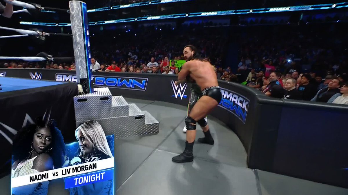"No Mania for YOU." Talk about adding insult to injury... 😳 Drew #SmackDown