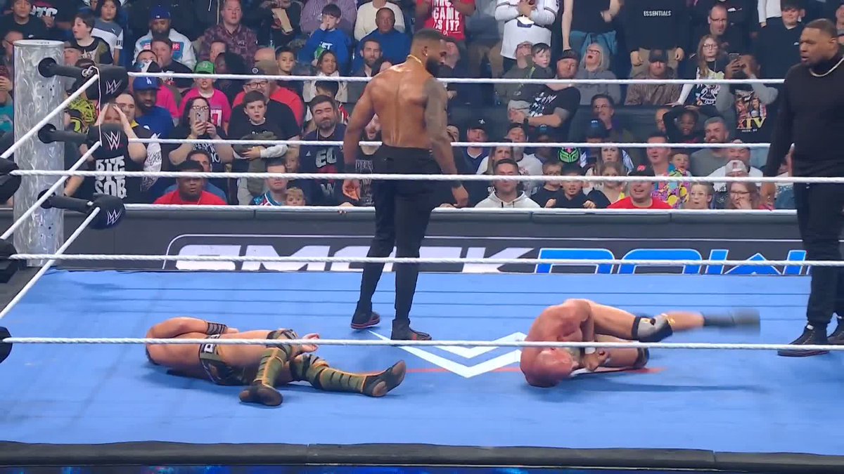 What the?! The Street Profits are causing CHAOS! 😱 #SmackDown