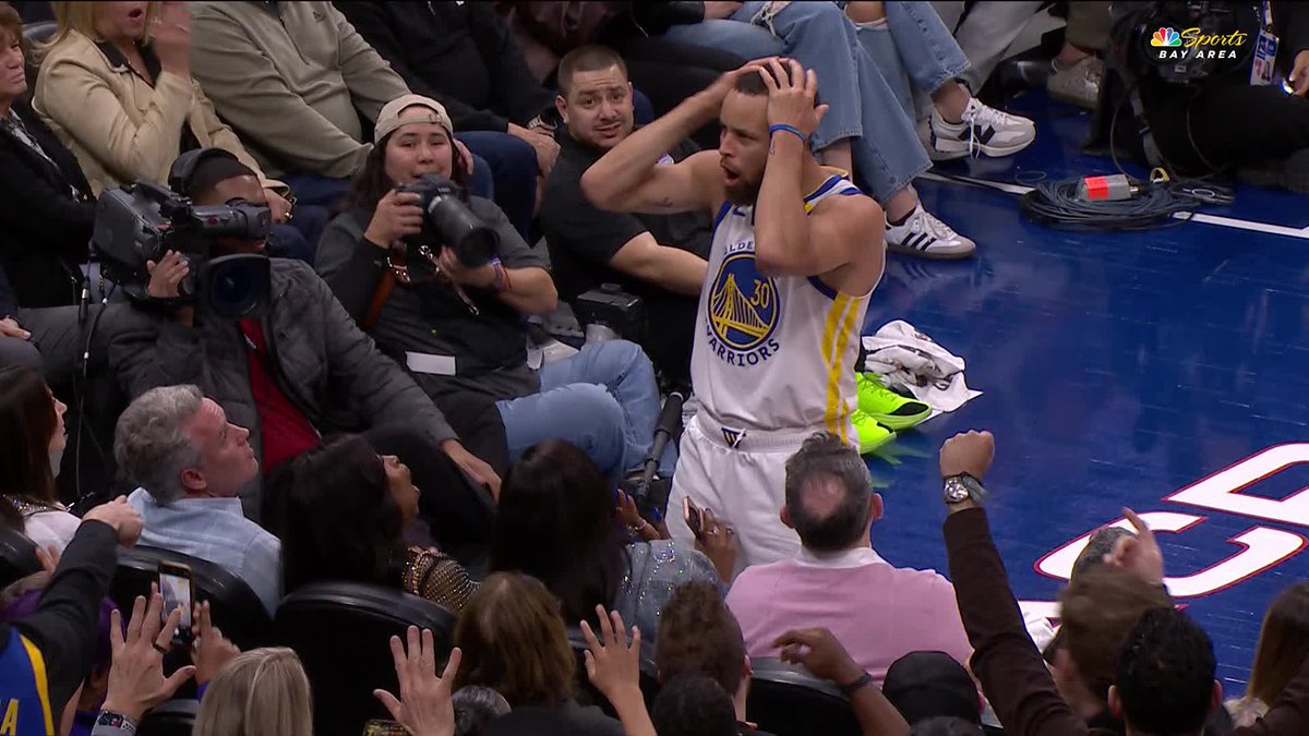 STEPHEN CURRY WHAT WAS THAT 😱 📺 NBC Sports Bay Area & CA