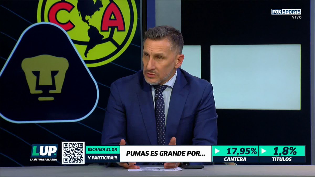 "LA ÚNICA POSIBILIDAD QUE TIENE PUMAS DE GANAR, ES PORQUE ES UN CLÁSICO" 🔥 Christian chaco Gimenez considera que la escuadra felina tiene todo en contra, sin embargo, podría dar la sorpresa al ser un Clásico. #LUP