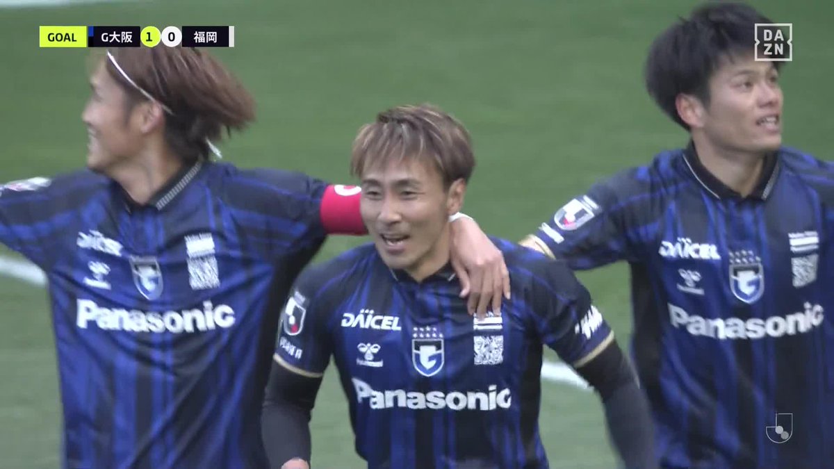 飛び込んだ 36歳の大ベテラン #倉田秋 ダイビングヘッドで今季初ゴール 🏆明治安田J1第2節 🆚G大阪×福岡 🆓#DAZN LIVE配信中 #Jみようぜ #Jリーグ #Jリーグ開幕 #G大阪福岡
