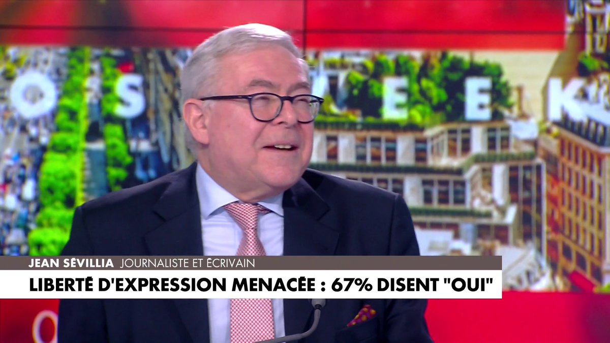 Jean Sévillia sur la fermeture de C8 : «La liberté d'expression, oui, et elle est cadrée avec la loi de 1881 sur la liberté de la presse. Mais il faut des garde-fous, qu'on ne puisse pas insulter quelqu'un en public» dans #HDProsWE