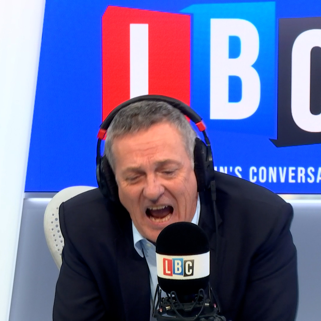 'We're not opening up the borders, mate! Which part of that can you not understand?' 'You're just telling lies!' Matthew Wright gives up after caller Andrew objects to Britain 'offering an EU youth mobility scheme'...