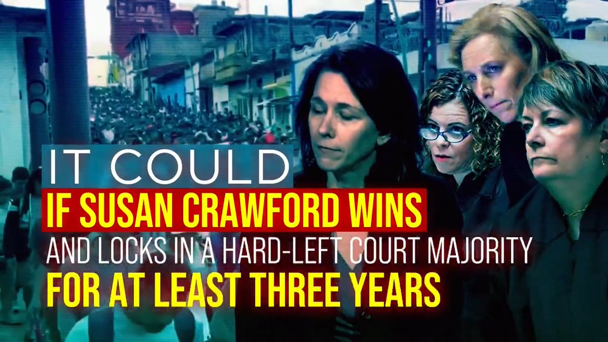 Soros and Pritzker are spending millions bankrolling Susan Crawford so she can turn Wisconsin into an Illegal Alien Sanctuary like Illinois. VOTE APRIL 1.