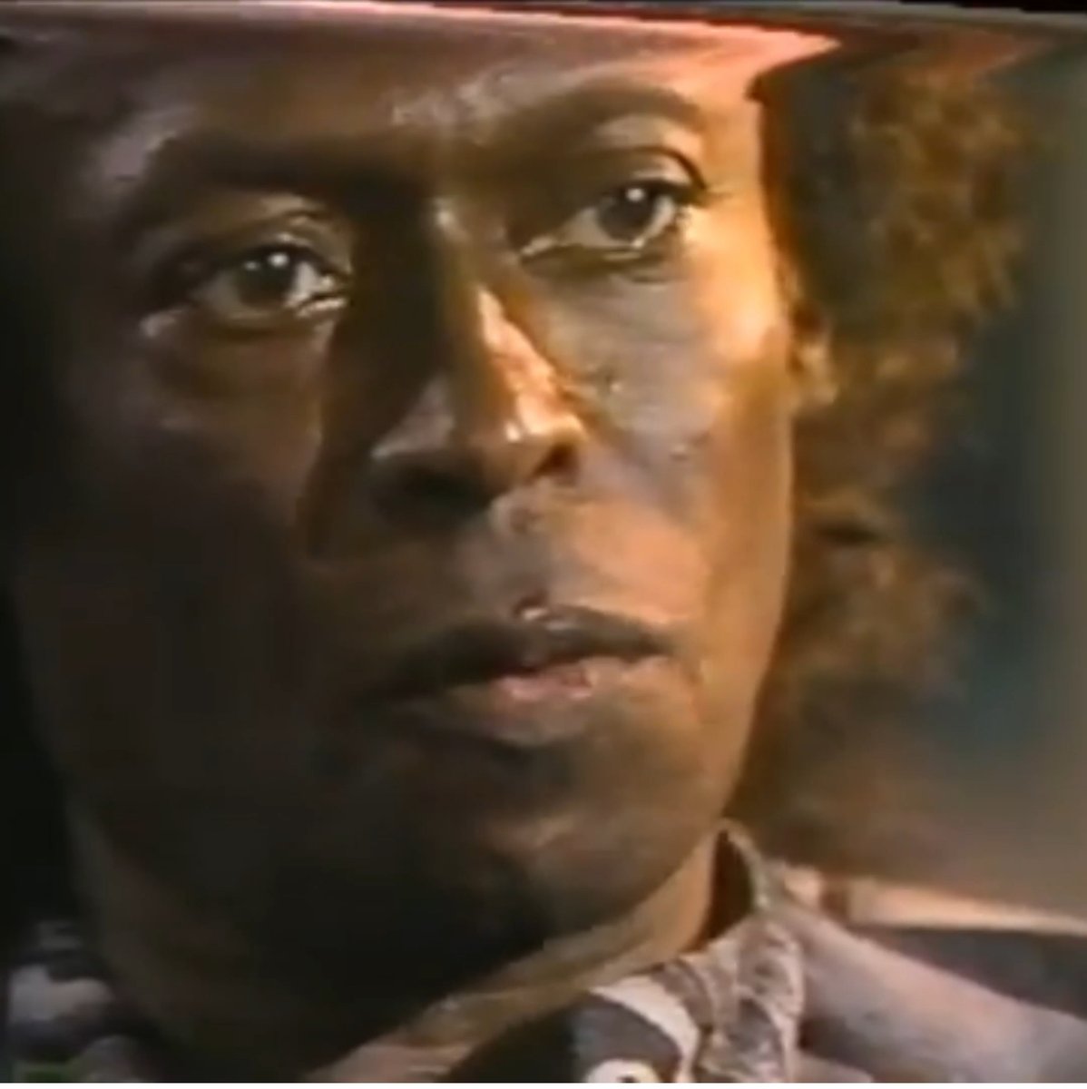 Interviewer asking Miles Davis if black musicians are genetically better than white musicians.