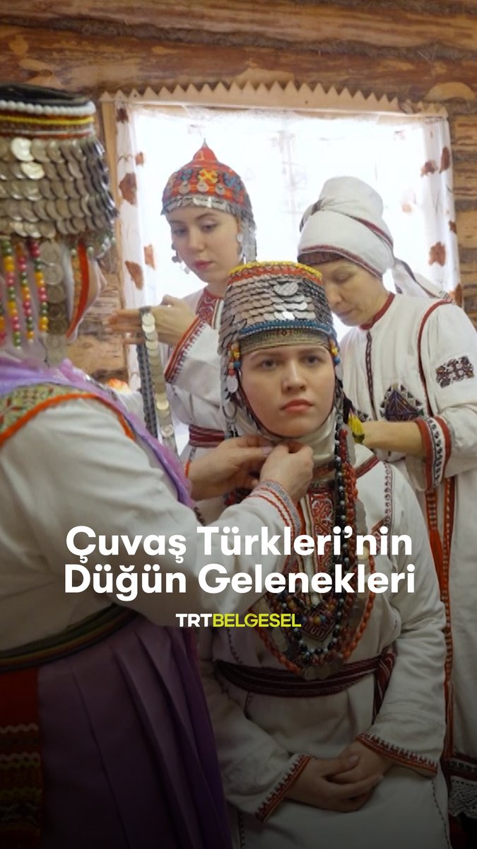 Rusya’ya bağlı Çuvaş Cumhuriyeti’nde yaşayan Çuvaş Türklerinin düğün geleneklerini izliyoruz. “Doğu’nun Kayıp Silüetleri”, TRT Belgesel’de.