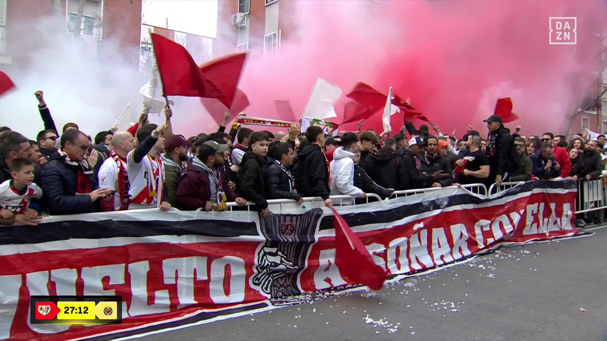 El Rayo Vallecano no es un club cualquiera. Esto ha sucedido en la previa del partido frente al Villarreal CF 📢Oscar Valentín: "Es un orgullo formar parte de esta plantilla y representar los valores del barrio"