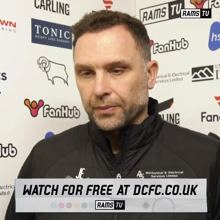 "It's really important that we keep positive." John Eustace's post-match thoughts. 🗣️