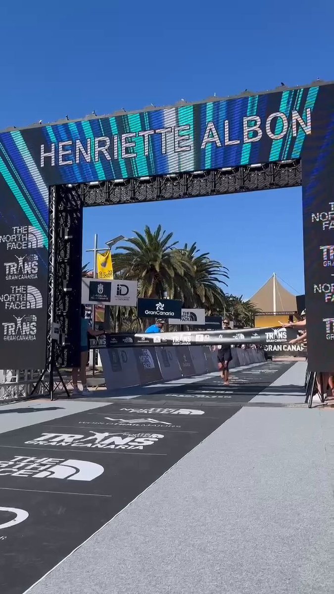 ¡La victoria tiene un nombre: Henriette Albon! 🏆🎉 Lo ha dado todo para lograr el primer puesto en #TGCClassic 🇬🇧 Victory has a name: Henriette Albon! #GranCanaria | #IslasCanarias | GranCanaria.com 🌴☀️ | The North Face | Gran Canaria World Trail Majors