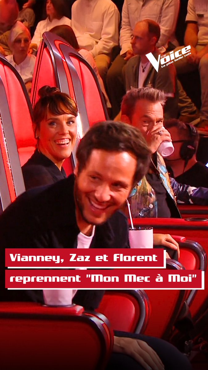 #TheVoice Vianney, Zaz et Florent tentent de reprendre "Mon mec à moi" 🤔 Heureusement, Patricia est toujours prête a donner des conseils 😍 RDV dés 21h10 pour les Auditions à l’Aveugle sur TF1 et TF1+ ✌️