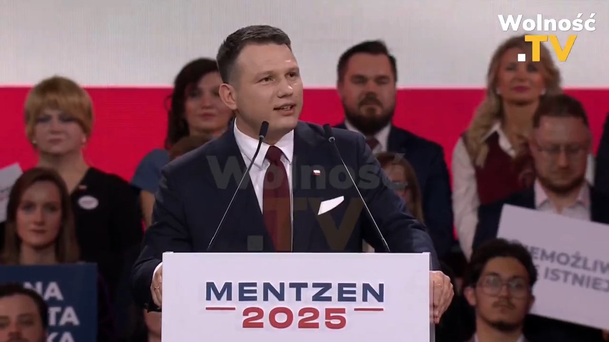 "Mam wiadomość dla Rafała Trzaskowskiego i jego kolegów z Ostatniego Pokolenia - Planeta nie PŁONIE! Za to kurczą się nasze portfele przez Zielony Ład!" ✅ Sławomir Mentzen na swojej Konwencji Prezydenckiej Sławomir Mentzen Konfederacja