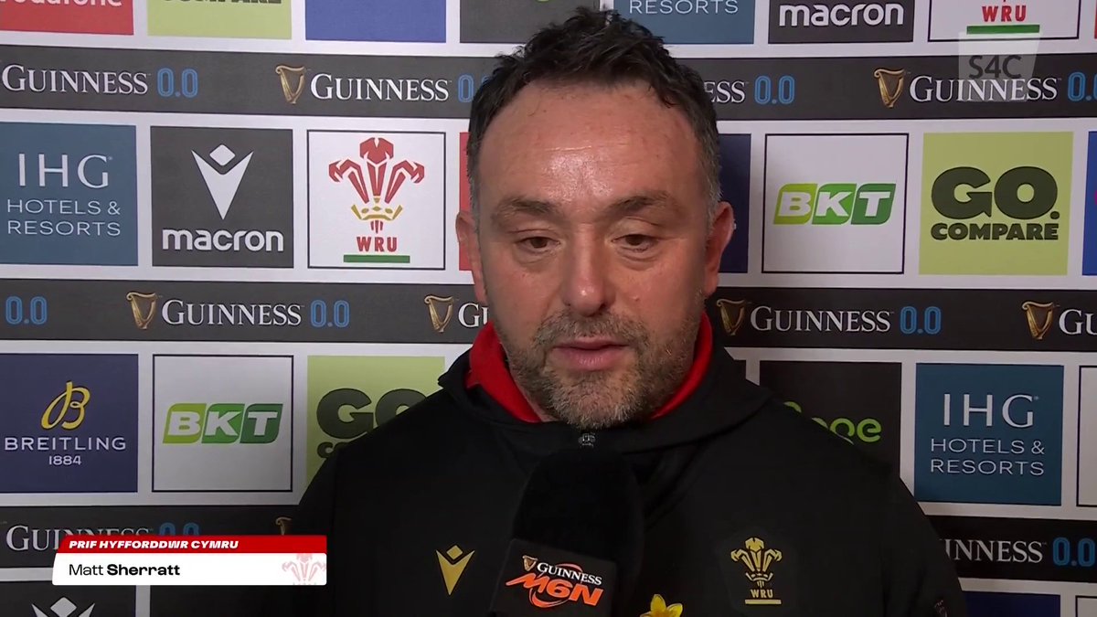 Matt Sherratt 🗣 Perfformiad wych gan Cymru, Matt Sherratt yn rhoi hyder a strwythur i’r tîm. 👏 18 🏴󠁧󠁢󠁷󠁬󠁳󠁿 - 🇮🇪 27 📺 @s4c #GuinnessM6N | Welsh Rugby Union 🏴󠁧󠁢󠁷󠁬󠁳󠁿