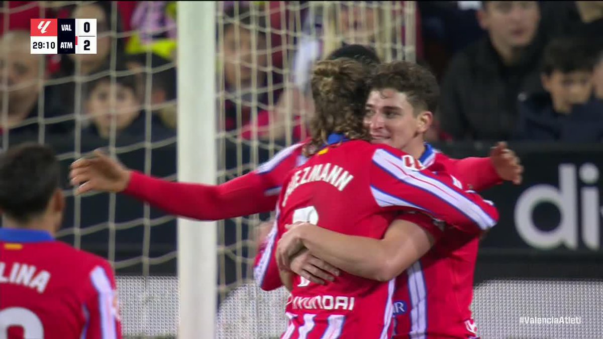 GRIEZMANN FINDS ALVAREZ FOR HIS SECOND GOAL OF THE DAY 🍿