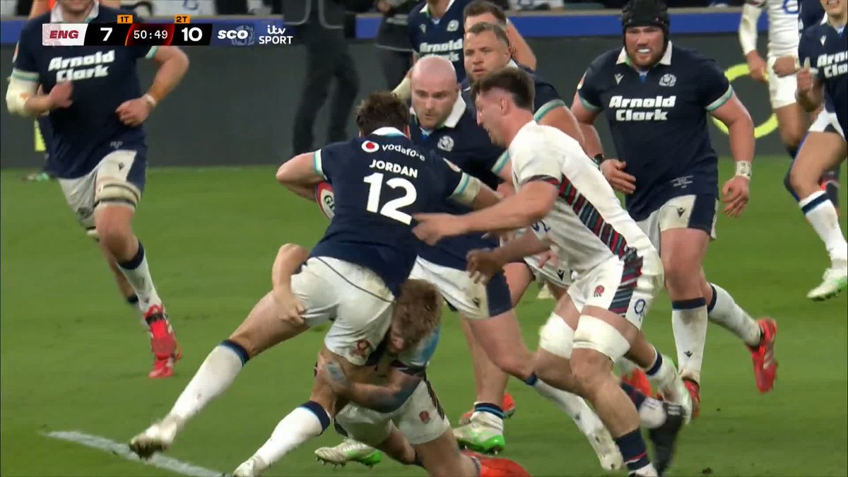 Tackles like that and then smashes over a penalty from close to halfway 20 minutes later with the match on the line. Fin Smith. Phenom.