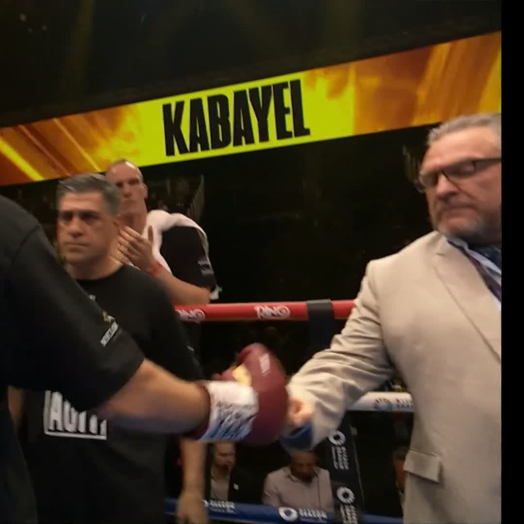 Agit Kabayel makes his way to the ring ⚡️ #BeterbievBivol2 | #Riyadhseason | Sky Sports Box Office