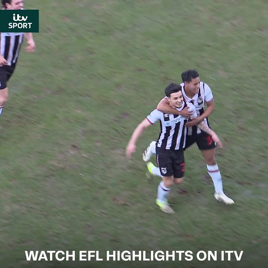 Pick that one out! 🚀 George McEachran's first goal for Grimsby was a special one Grimsby Town F.C. | EFL