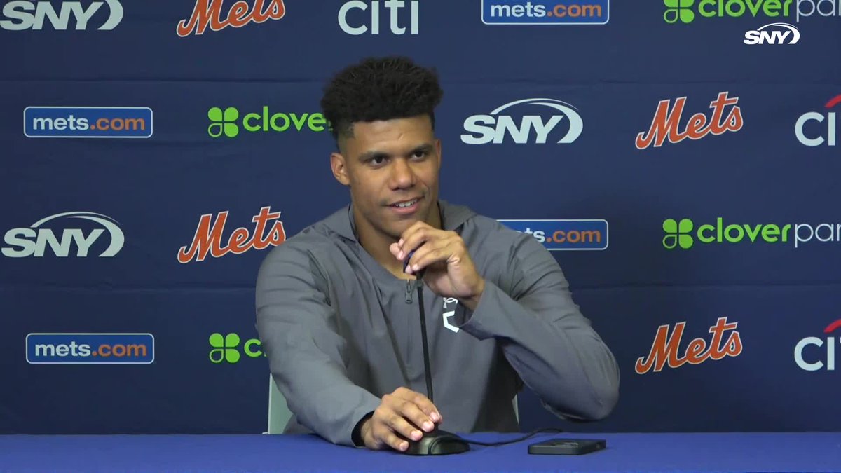 Juan Soto says he accidentally stepped on Jesse Winker in the dugout after his home run 😭