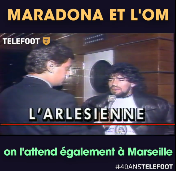 Bernard Tapie s’exprime au sujet du recrutement de Maradona. A partir de 1min32 son développement est très intéressant. #TeamOM #tapie