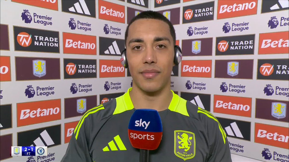 "He's improved my game a lot" 🗣️ Youri Tielemans praises Unai Emery's impact on his game and discusses how Marcus Rashford has fit in at the club 👏