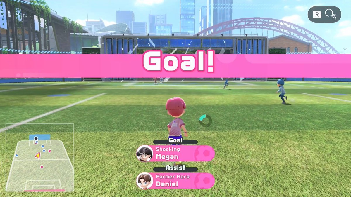 GOOOOAL! Hit the field in #NintendoSwitchSports with friends with #NintendoSwitchOnline! What position are you playing?