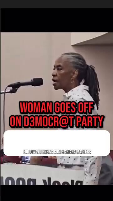 HOLY SHLIT This woman absolutely DESTROYED the Democrat Party.. 🔥🔥