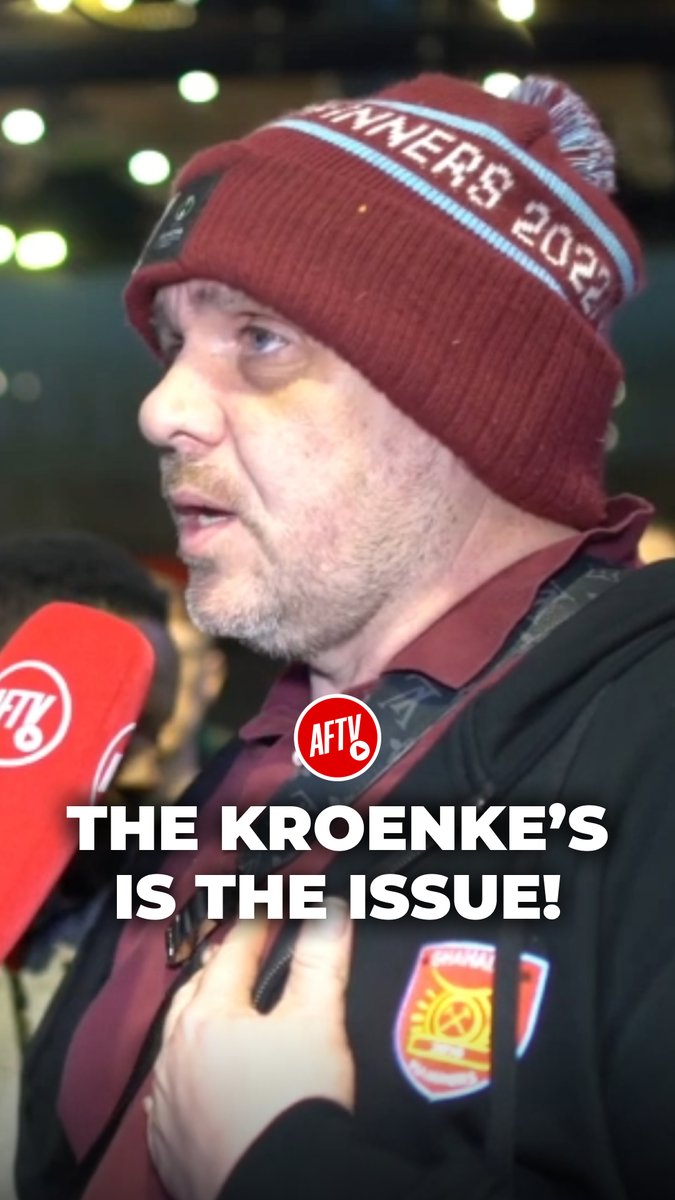 The Kroenke's have cost Arsenal the title AGAIN! (West Ham Fan TV) #FanCams