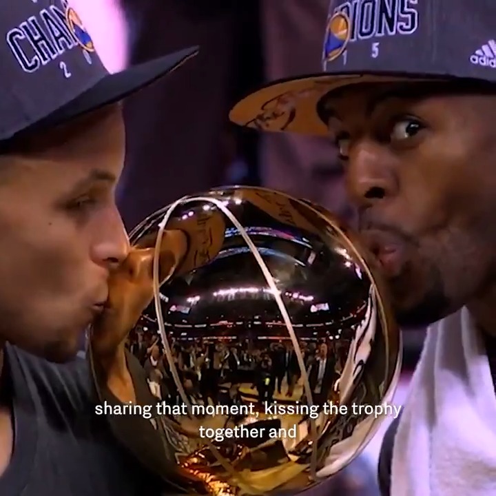 "The proudest moment for me was hearing that the MVP of the Finals was Andre Iguodala." The story of how andre's play changed the 2015 Finals 🏆