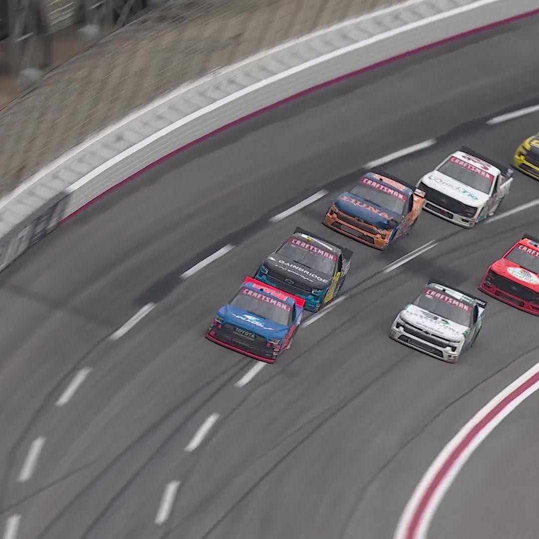 Right to the line for the win!