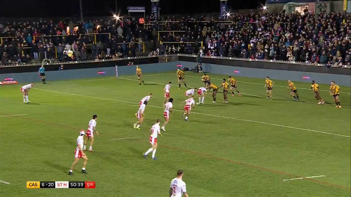 A St.Helens R.F.C. star in the making 😇 Harry Robertson with the step 👏 #SuperLeague