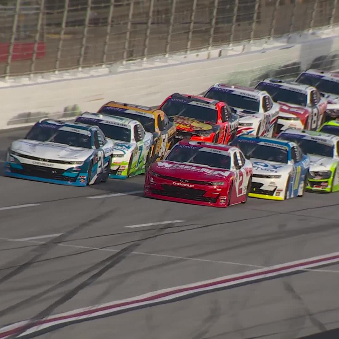 Now it's our turn to take the EchoParkSpeedway stage! The #Bennett250 is green on The CW Sports!