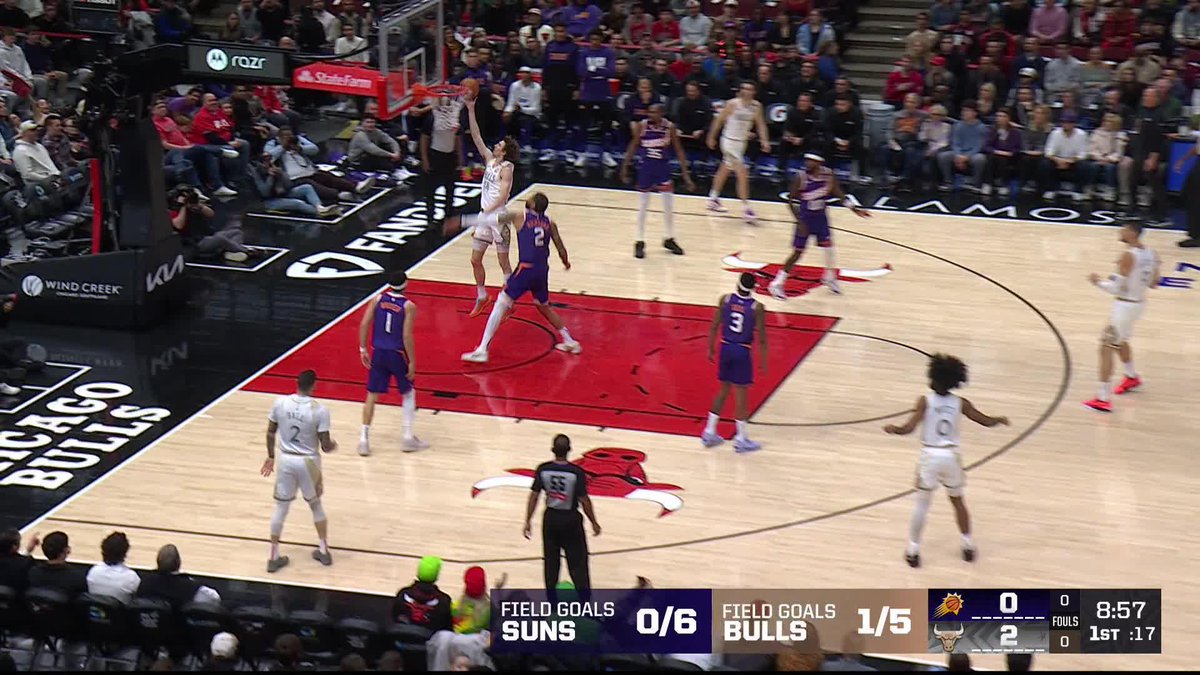 Matas is in his bag early 👀 Chicago Sports Network | MB