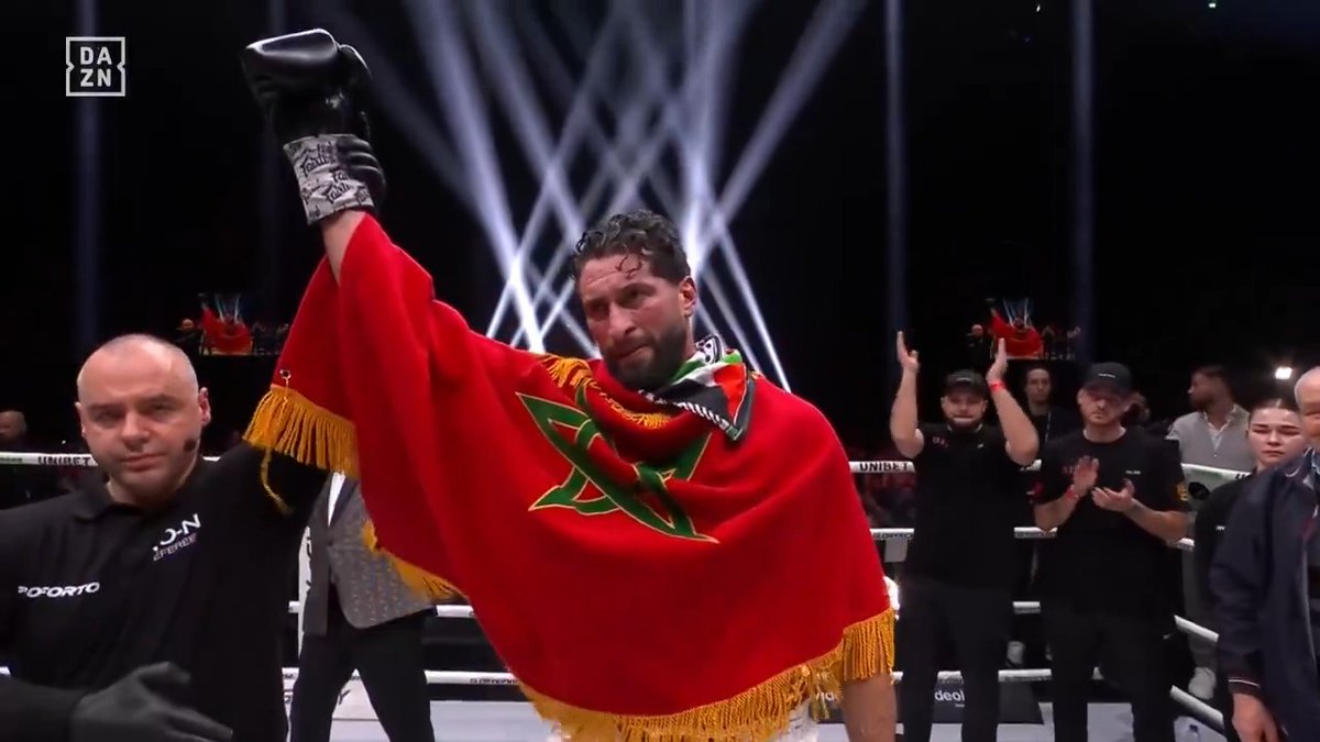 🥊 | Jamal Ben Saddik maakt zijn comeback met een KO tegen Uku Jürjendal. 🔙🙌 #GLORY98