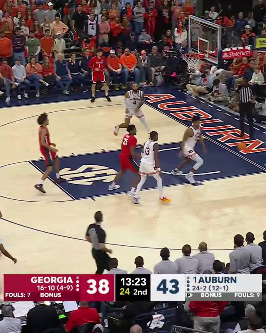 INSTANT OFFENSE FOR THE TIGERS 🤯 (via Auburn Basketball, ESPN)
