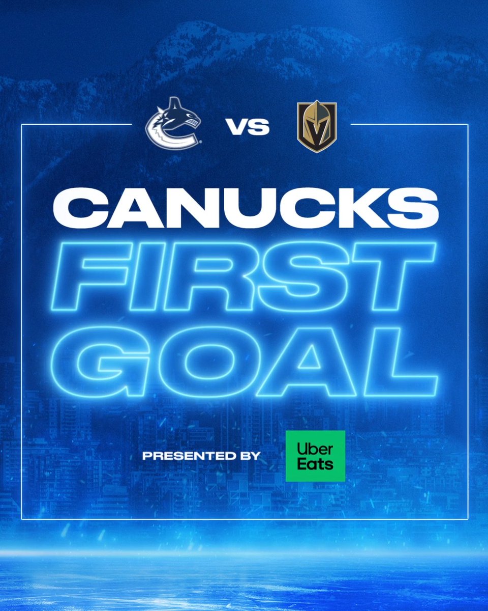 Who's scoring the first #Canucks goal tonight!? 🚨 Make your predictions for a chance to win a $100 gift card to Uber Eats! ENTER NOW |