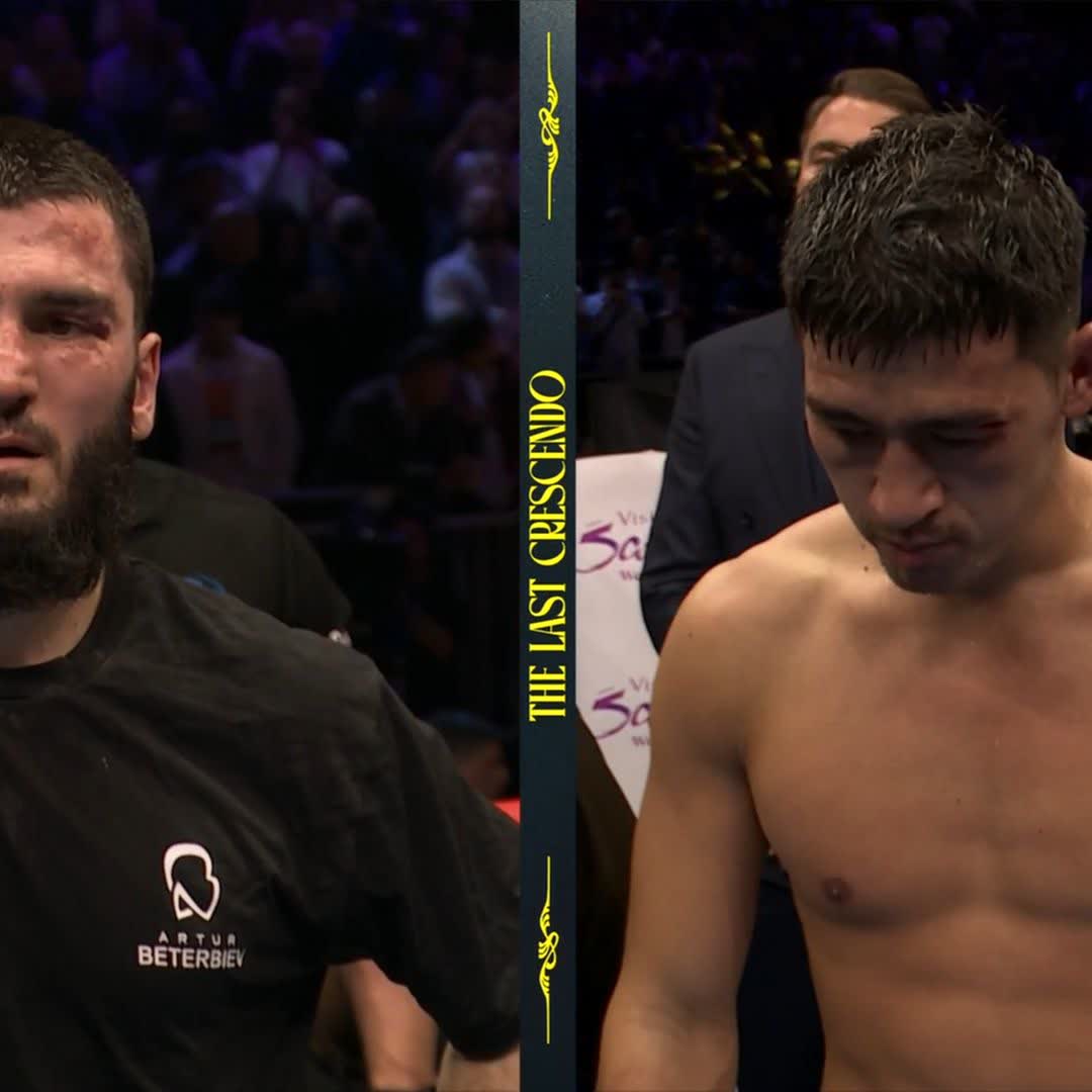 AND THE NEW! 👑 114-114 116-112 115-113 Dmitry Bivol BEATS Artur Beterbiev via majority decision to level the scores at 1-1 in the rematch ‼️ #BeterbievBivol2 | #RiyadhSeason | Sky Sports Box Office