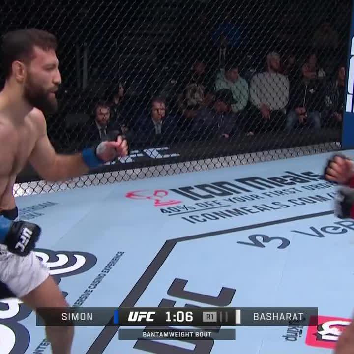RICKY SIMON KNOCKED HIM OUT COLD 😱 #UFCSEATTLE
