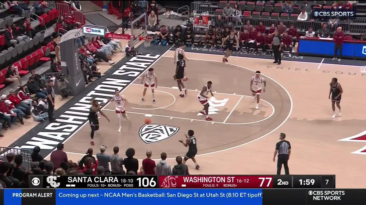23 THREES. A NEW RECORD FOR Santa Clara Men's Basketball 🔥🔥🔥