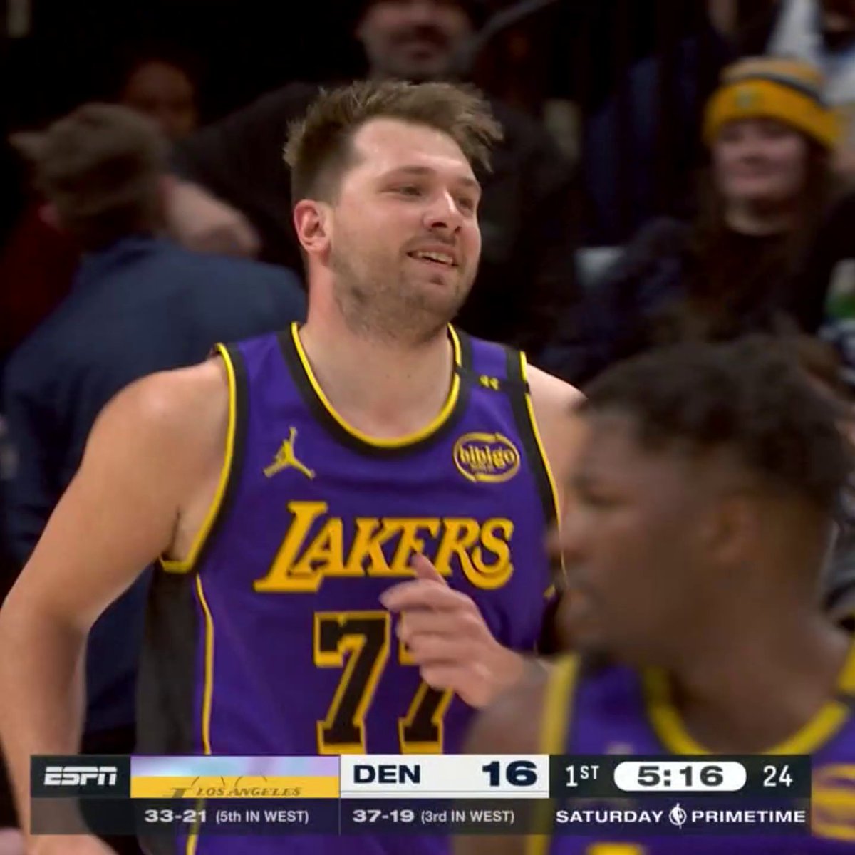 Luka Doncic with the pull-up three over Westbrook 🎯 🍿 ABC/ESPN+